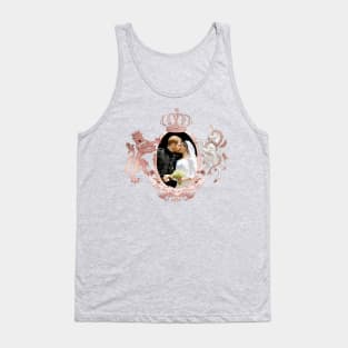 Royal Wedding Kiss, Rose Gold Tank Top